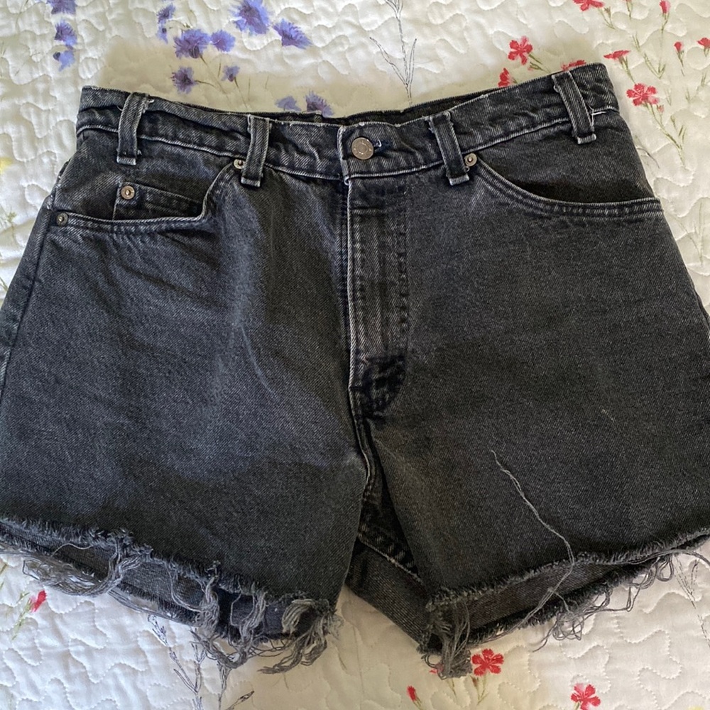vintage levi denim shorts